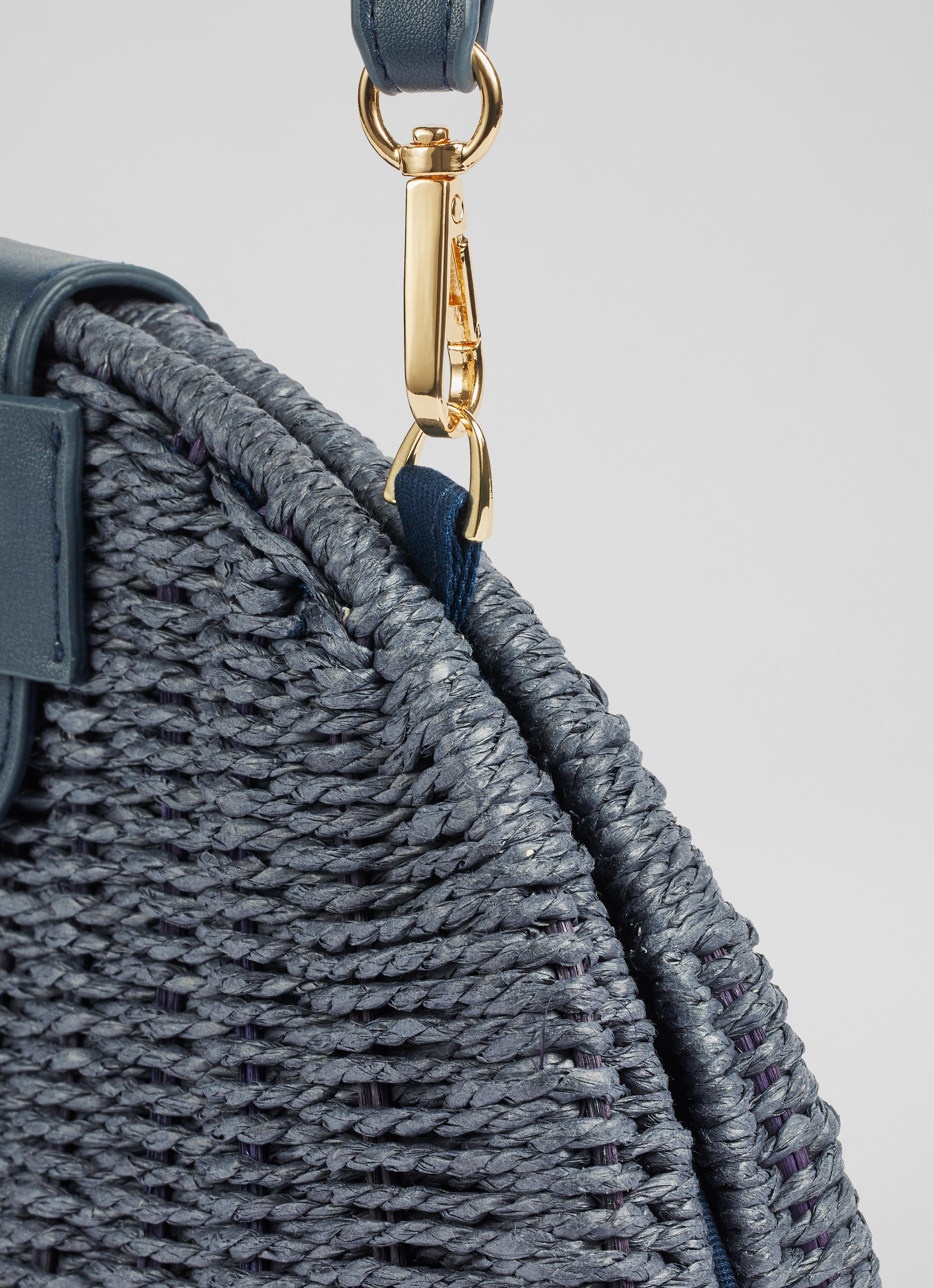 Lorena Natural Wicker Shoulder Bag | Handbags | Collections